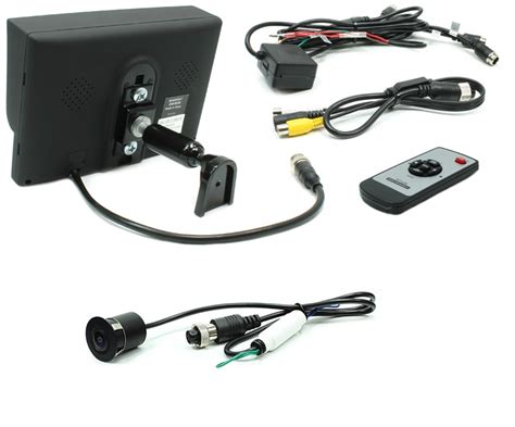 windshield mounted camera with monitor